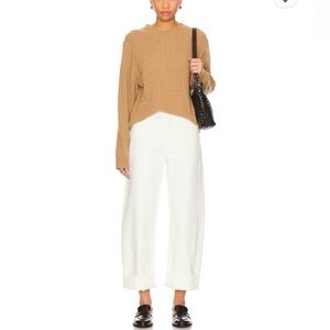 Citizens of Humanity Ayla Baggy Cuffed Crop Jeans in Pashmina Size 27 (NWT)